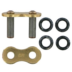 DID ERV3 520 Rivet Link (Gold)