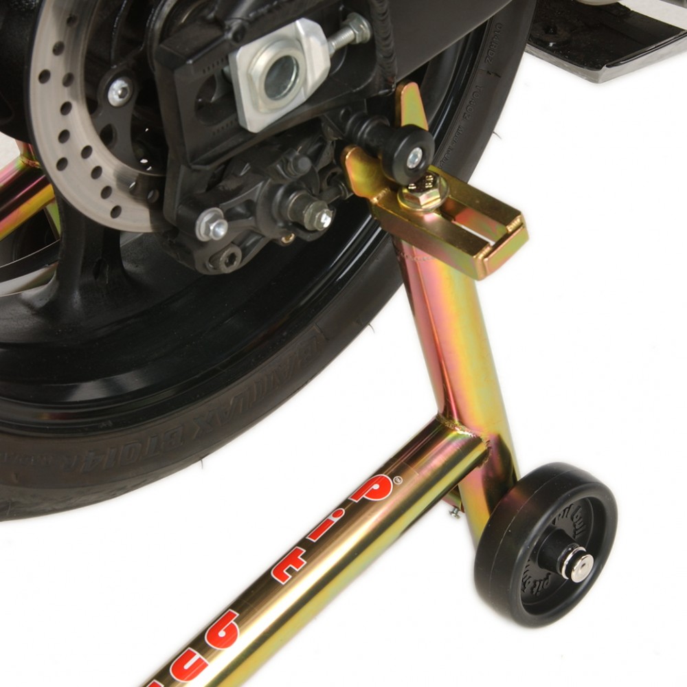 Spooled Rear, Motorcycle Stand