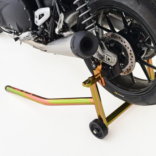 Spooled Forward Handle Rear, Motorcycle Stand