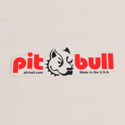 Pit Bull Printed Horizontal Swingarm Sticker