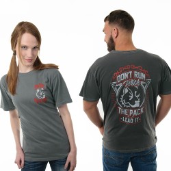 Pit Bull T-Shirt, Vintage (Dk Gray)