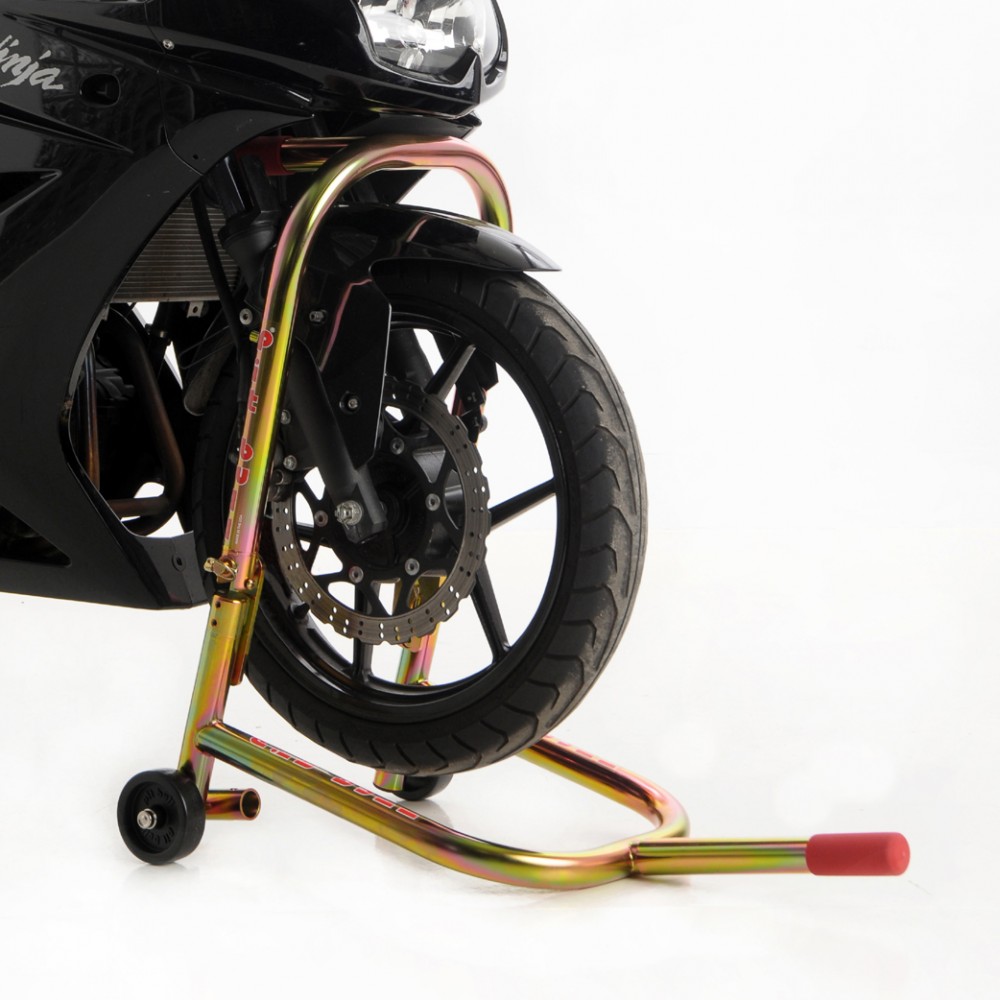 SV Racing Parts for Yamaha R1 2004-2006 Models Black Custom Paddock Style Hydraulic Side Lift Motorcycle Stand 