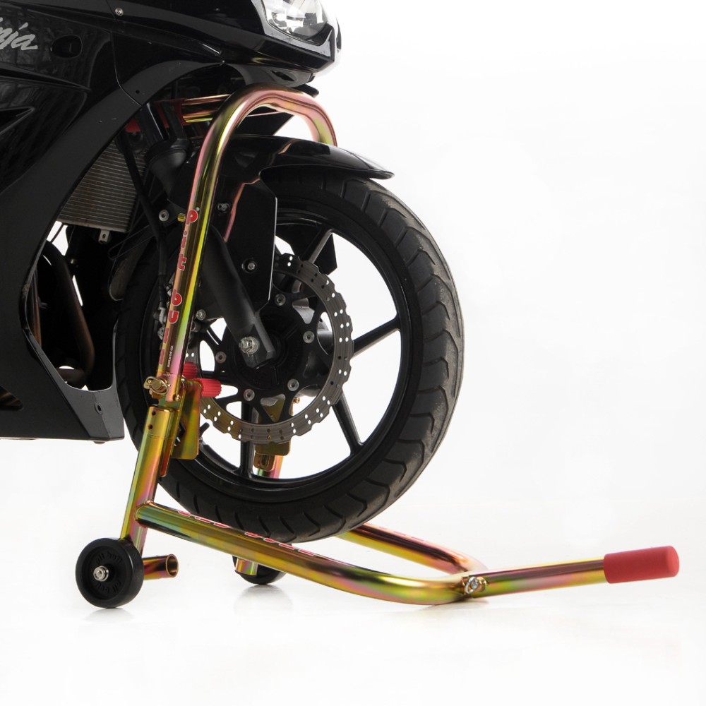 Pit Bull Hybrid Dual Lift Stand Motus / Kawasaki Ninja 300 / 400 / Z400 -  RevZilla