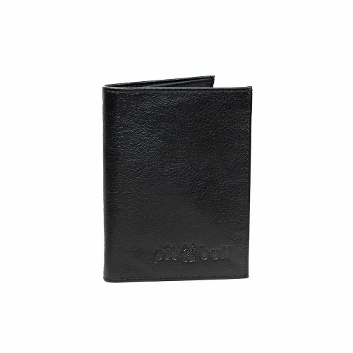 Pit Bull Wallet - Slim Design, Leather (5" x 