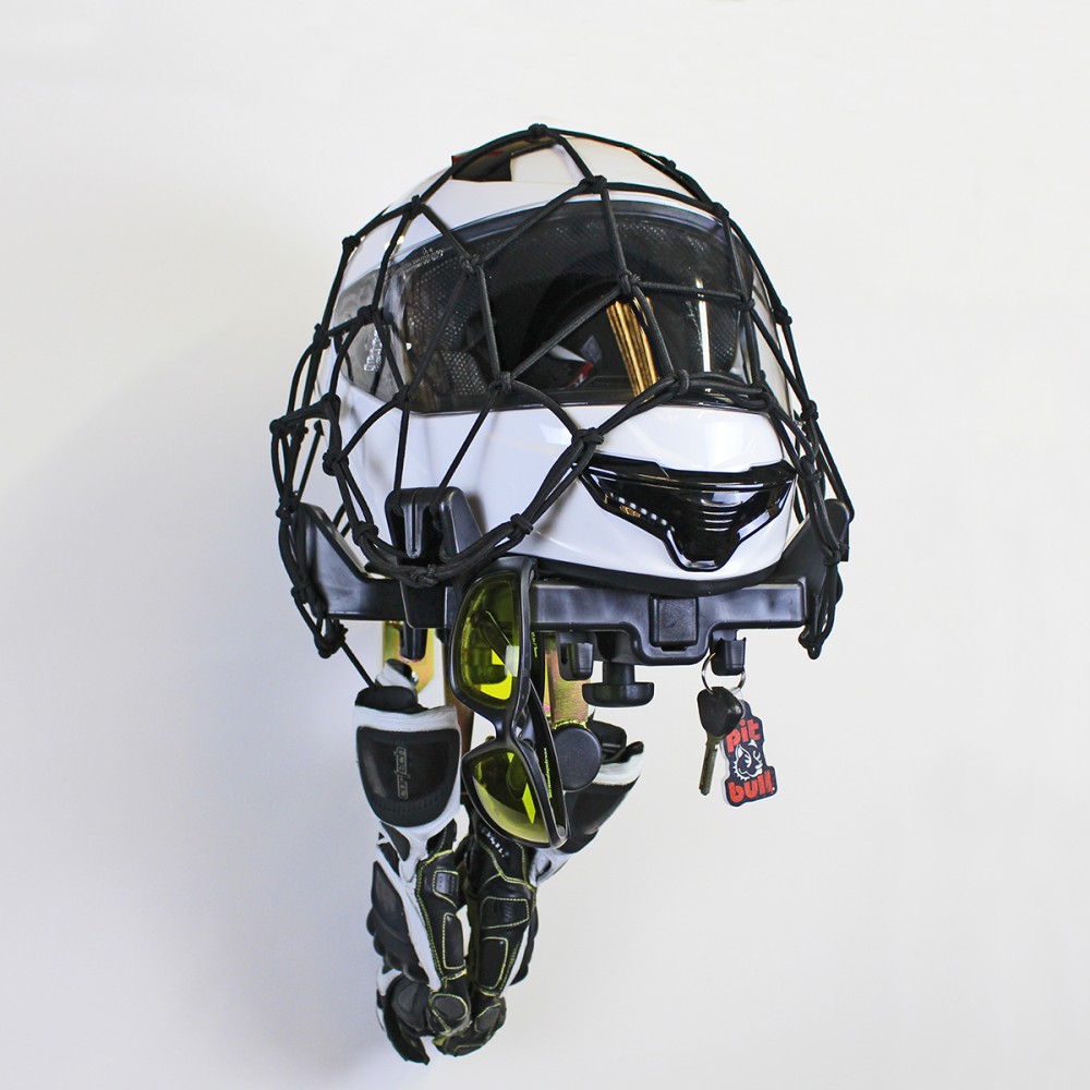 Helmet Holder - Elite Kit for Motorcycle Helmets, 